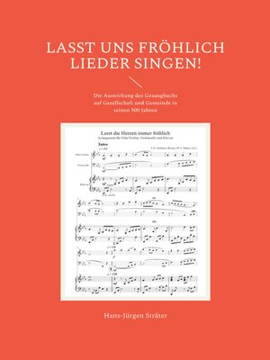 cover image of Lasst uns fröhlich Lieder singen!